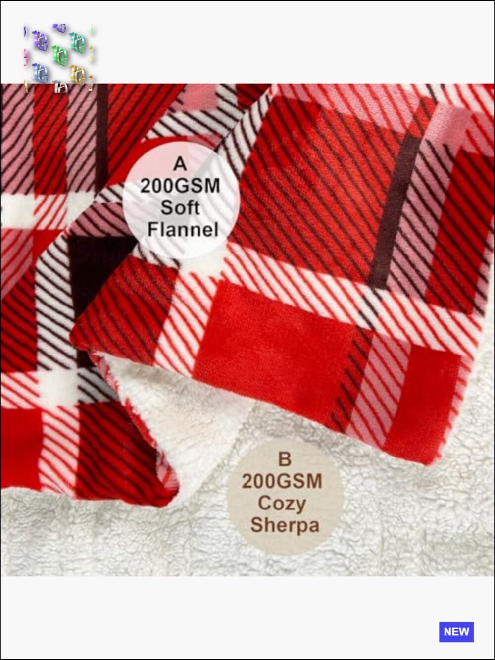 Ultra Soft Sherpa Electric Throw Blanket Fast Heating with Auto Off Safety - Picture 5 of 7